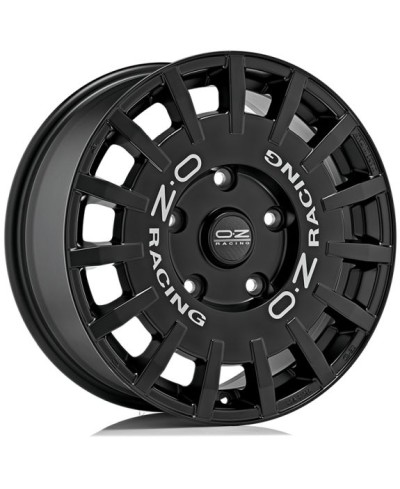 Jante ALU, OZ RALLY RACING MATT BLACK+SILVER LETTER, 8X18 5/112 ET45, Alésage 66.46