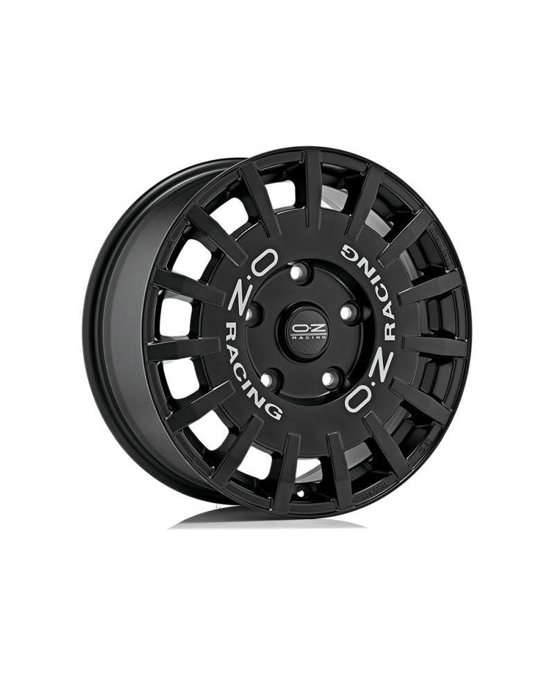 Jante ALU, OZ RALLY RACING MATT BLACK+SILVER LETTER, 8X18 5/112 ET45, Alésage 66.46