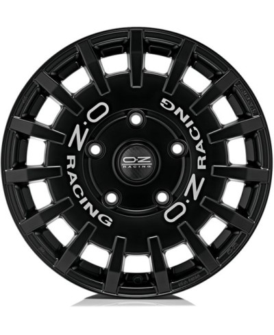 Jante ALU, OZ RALLY RACING MATT BLACK+SILVER LETTER, 8X18 5/112 ET45, Alésage 66.46