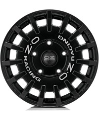 Jante ALU, OZ RALLY RACING MATT BLACK+SILVER LETTER, 8X18 5/112 ET45, Alésage 66.46