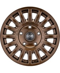 Jante ALU, OZ Rally  Bronze brillant , Lettrage noir 8X17 5/120 ET35, Alésage 65.1