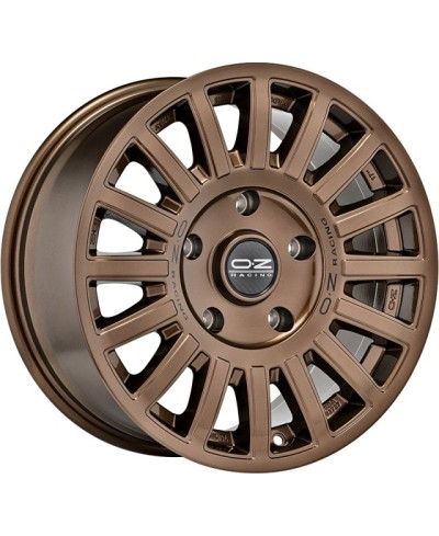 Jante ALU, OZ Rally  Bronze brillant , Lettrage noir 8.5X18 5/120 ET38, Alésage 79
