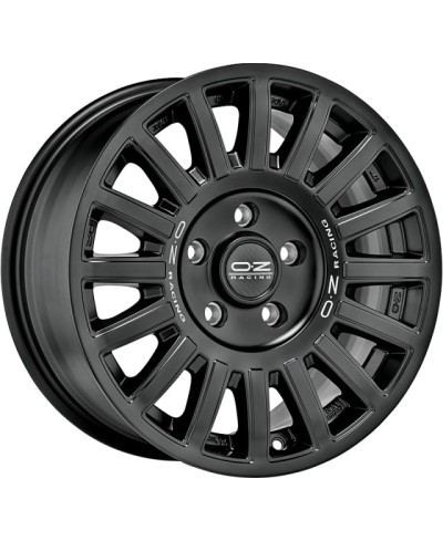 Jante ALU, OZ RALLY RACING VAN MATT BLACK+SILVER LETTER 8.50X18 6/139.70, Alésage 106.1