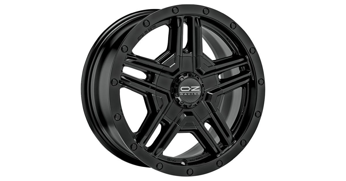 Jante ALU, OZ Rally Adventure  Noir mat 8X17 5/112 ET35, Alésage 79