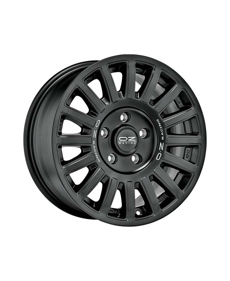 Jante ALU, OZ RALLY RAID MATT BLACK+SILVER LETTERING 8X17 5/112 ET35, Alésage 79