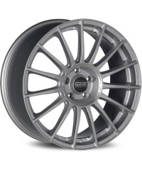 Jante ALU, OZ SUPERTURISMO LM  MATT RACE SILVER + BLACK LETTERING, 8X18 5/112 ET45, Alésage 66.6
