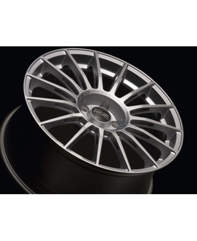 Jante ALU, OZ SUPERTURISMO LM  MATT RACE SILVER + BLACK LETTERING, 8X18 5/112 ET45, Alésage 66.6