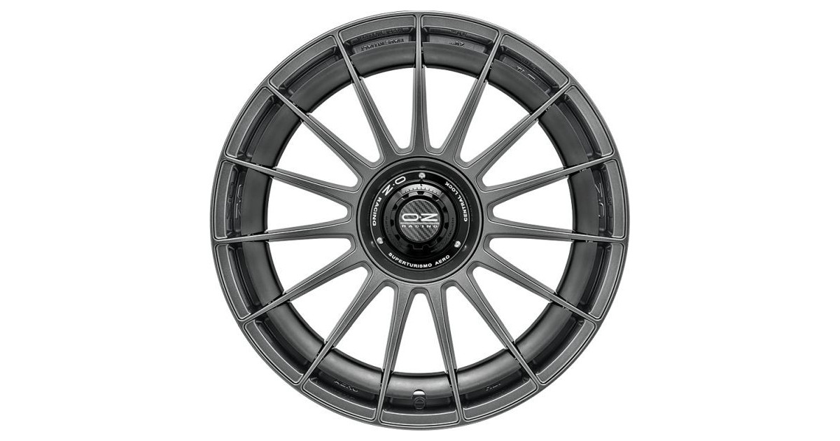 Jante ALU, OZ Superturismo Aero Graphite brillant 8.5X19 5/114.3 ET55, Alésage 75.1