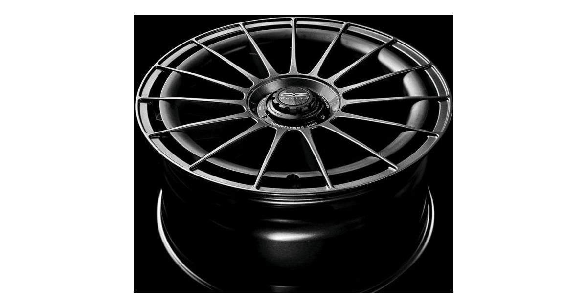 Jante ALU, OZ Superturismo Aero Graphite brillant 8.5X19 5/114.3 ET55, Alésage 75.1