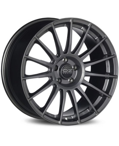 Jante ALU, OZ SUPERTURISMO LM MATT GRAPHITE + SILVER LETTER 9X21 5/112 ET37, Alésage 79