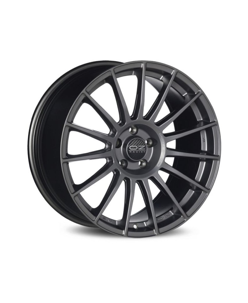 Jante ALU, OZ SUPERTURISMO LM MATT GRAPHITE + SILVER LETTER 9X21 5/112 ET37, Alésage 79