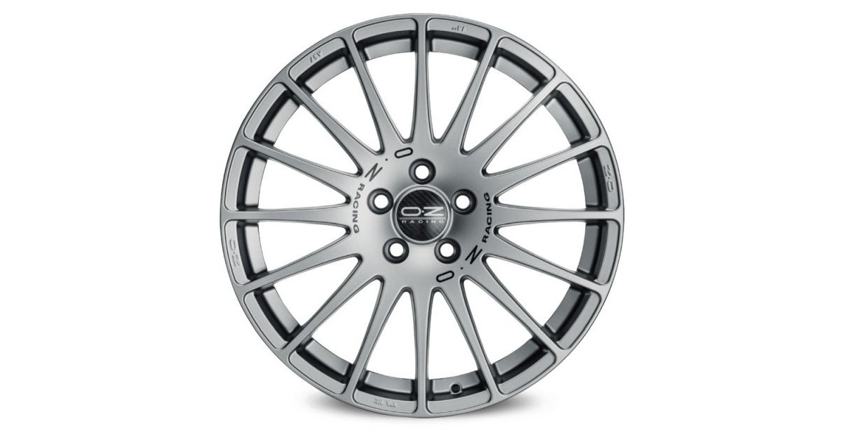 Jante ALU, OZ SUPERTURISMO GT GRIGIO CORSA, 7X16 4/108 ET16, Alésage 65.1
