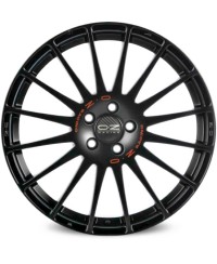 Jante ALU, OZ Superturismo GT - Noir mat , Lettrage rouge 6X14 4/100 ET36, Alésage 68,1