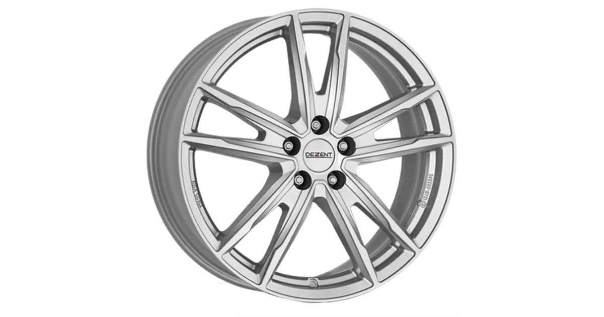 Jante Alu DEZENT KF silver 6,5x16 5x114 ET32 , Alésage 66.1