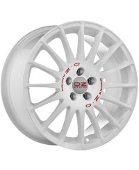 Jante ALU, OZ Superturismo WRC - Blanc racing / lettrage rouge 7X17 4/108 ET42, Alésage 75