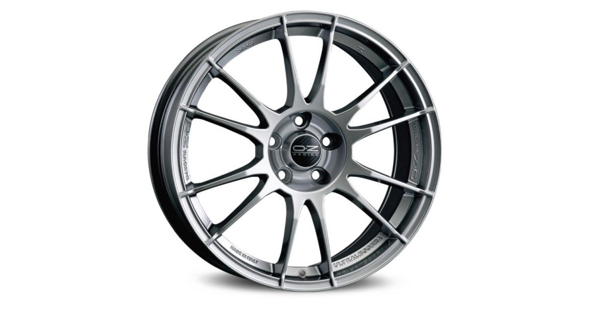 Jante ALU, OZ ULTRALEGGERA HLT CRYSTAL TITANIUM, 7X15 4/108 ET18, Alésage 75