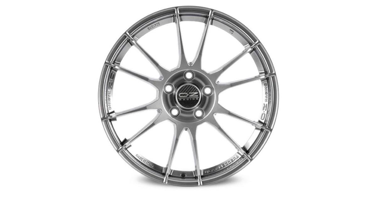 Jante ALU, OZ ULTRALEGGERA HLT CRYSTAL TITANIUM, 8X18 5/110 ET38, Alésage 75