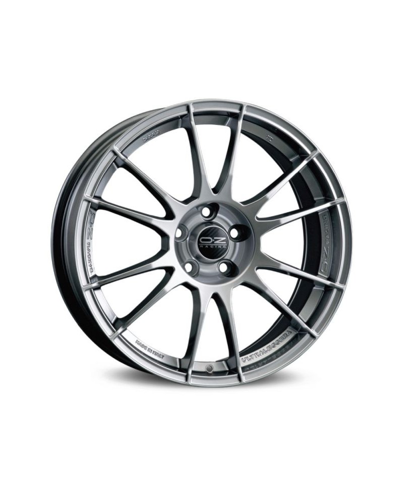 Jante ALU, OZ ULTRALEGGERA HLT CRYSTAL TITANIUM, 7X18 4/100 ET42, Alésage 68