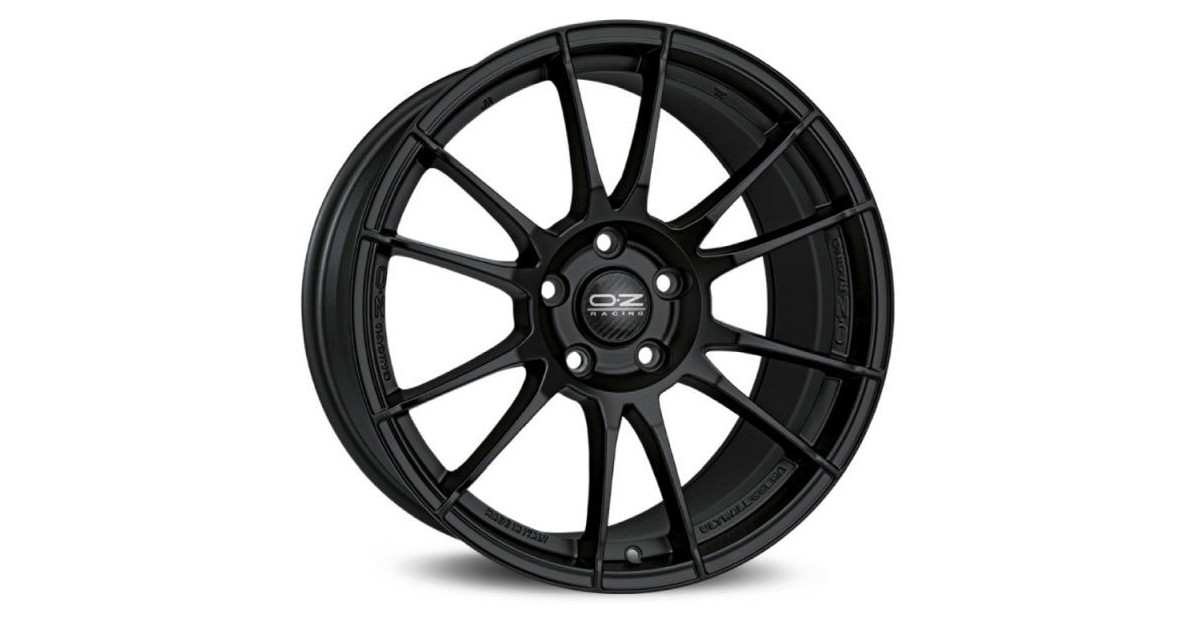 Jante ALU, OZ ULTRALEGGERA HLT MATT BLACK, 8X17 5/108 ET55, Alésage 75