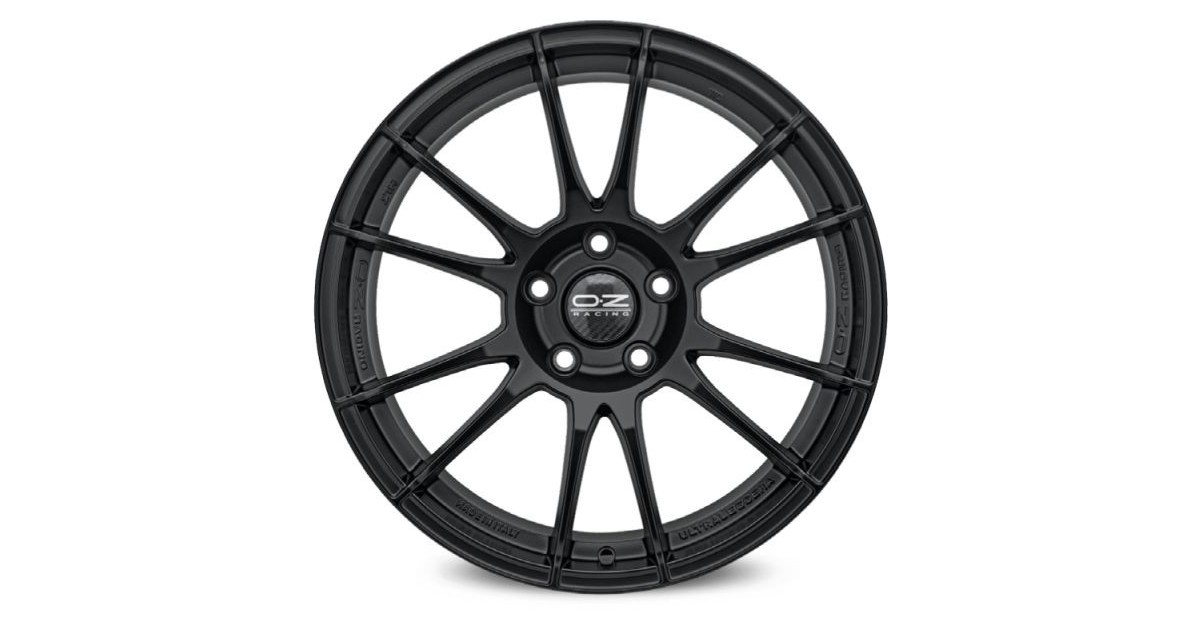 Jante ALU, OZ ULTRALEGGERA HLT MATT BLACK, 8X17 5/108 ET55, Alésage 75
