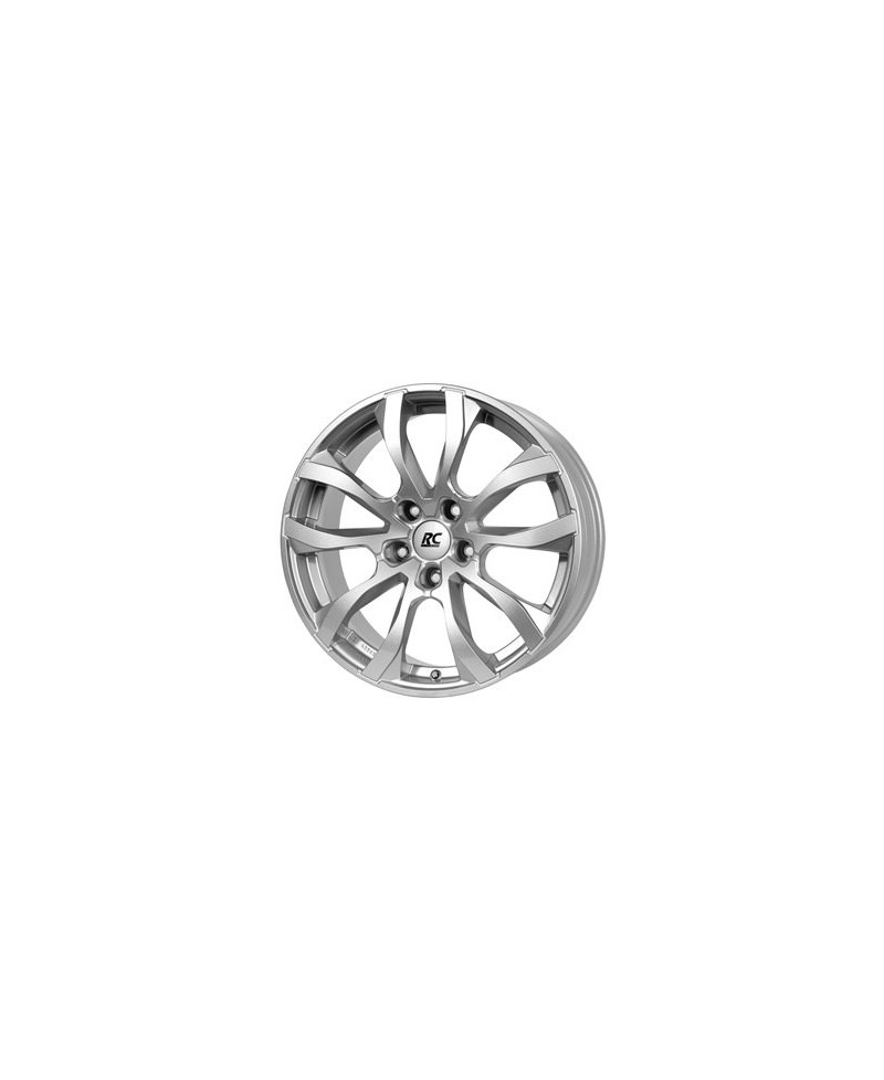 Jante ALU, RC-Design RC23/KS/ET45 kristallsilber lackiert, 8X18 5/108 ET45, Alésage 63.40