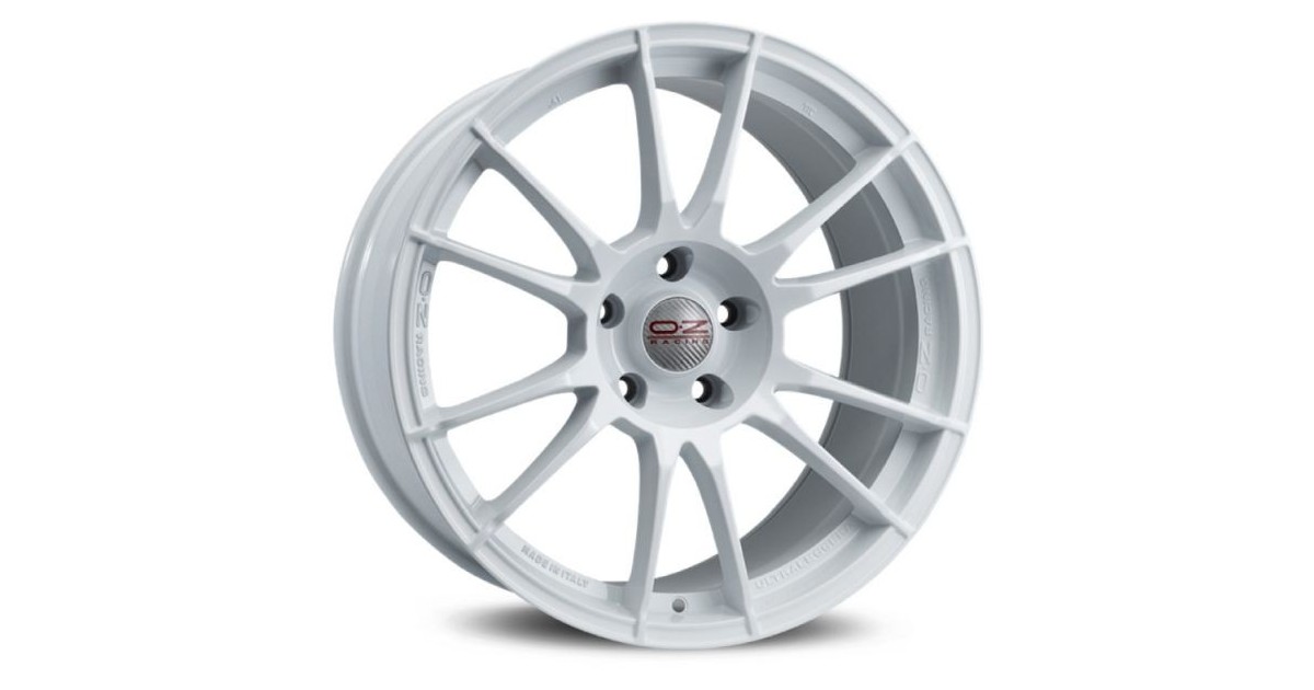 Jante ALU, OZ ULTRALEGGERA HLT / Blanc racing 7X17 4/100 ET37, Alésage 68