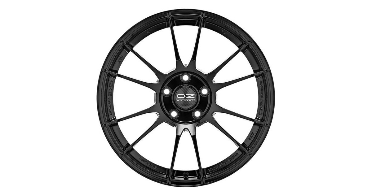 Jante ALU, OZ ULTRALEGGERA HLT GLOSS BLACK, 8.5X20 5/114.3 ET40, Alésage 75