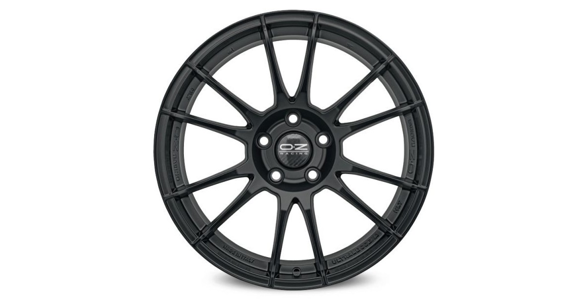 Jante ALU, OZ ULTRALEGGERA HLT MATT BLACK, 12X19 5/130 ET51, Alésage 71.6