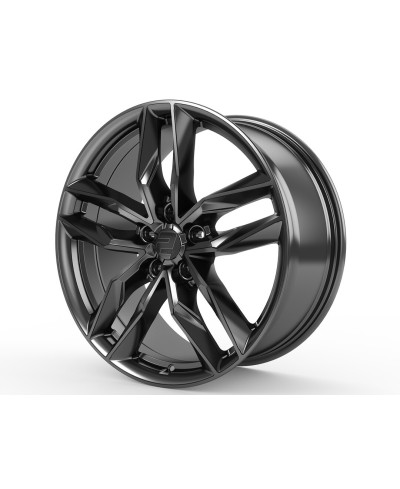 Jante ALU, Wheelworld - 2DRV WH40 DGM+ Dark Gunmetal lackiert 8X18 5/112 ET40, Alésage 57.1