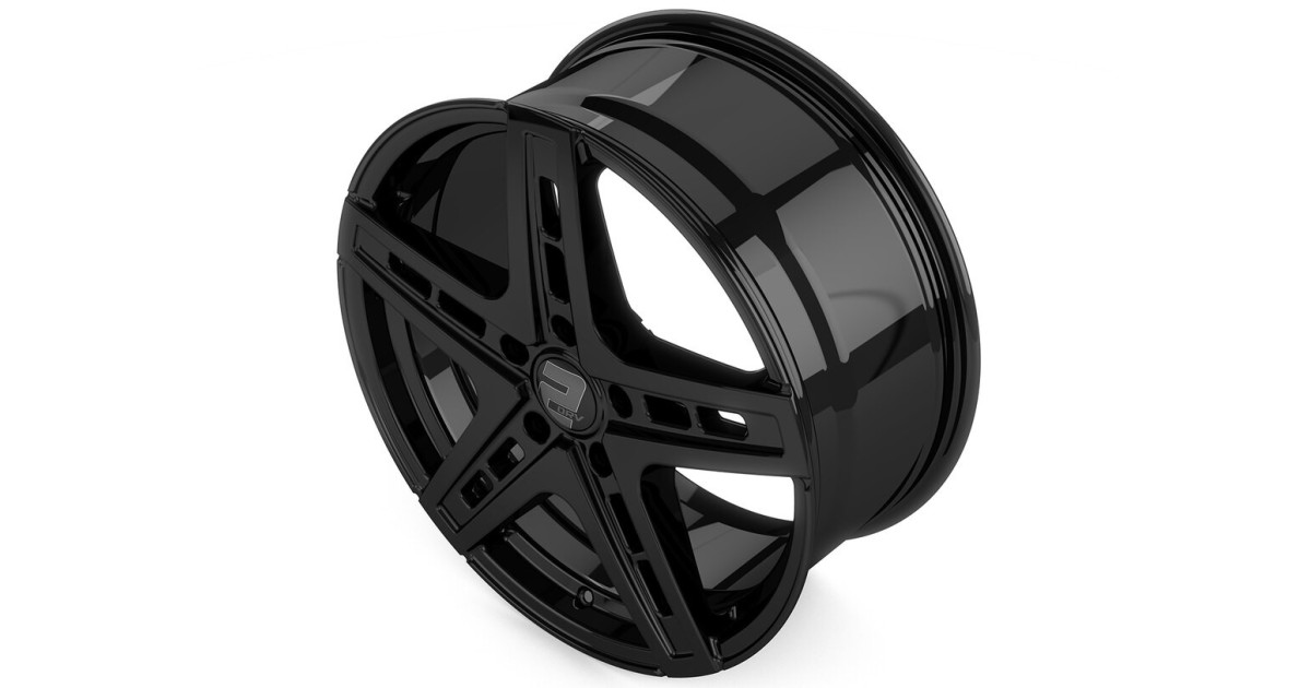 Jante ALU, Wheelworld - 2DRV  WH38 SW+ Noir brillant laqué 9.5X22 5/112 ET42, Alésage 66.6