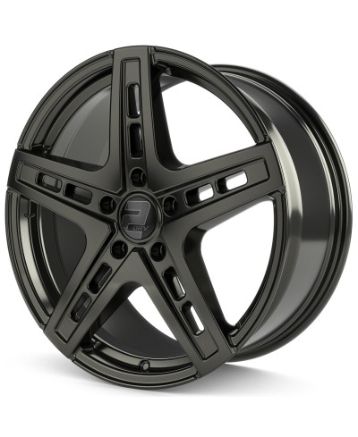 Jante ALU, Wheelworld - 2DRV WH38 SW+ Noir brillant laqué 9.5X22 5/120 ET42, Alésage 72.6