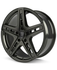 Jante ALU, Wheelworld - 2DRV WH38 SW+ Noir brillant laqué 9.5X22 5/120 ET42, Alésage 72.6