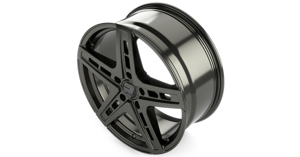 Jante ALU, Wheelworld - 2DRV WH38 SW+ Noir brillant laqué 9.5X22 5/120 ET42, Alésage 72.6