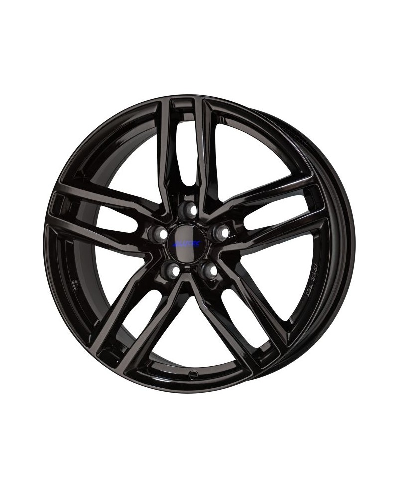Jante ALU, Alutec IKENU SW diamant-schwarz, 7.5X17 5/108 ET45, Alésage 70.1