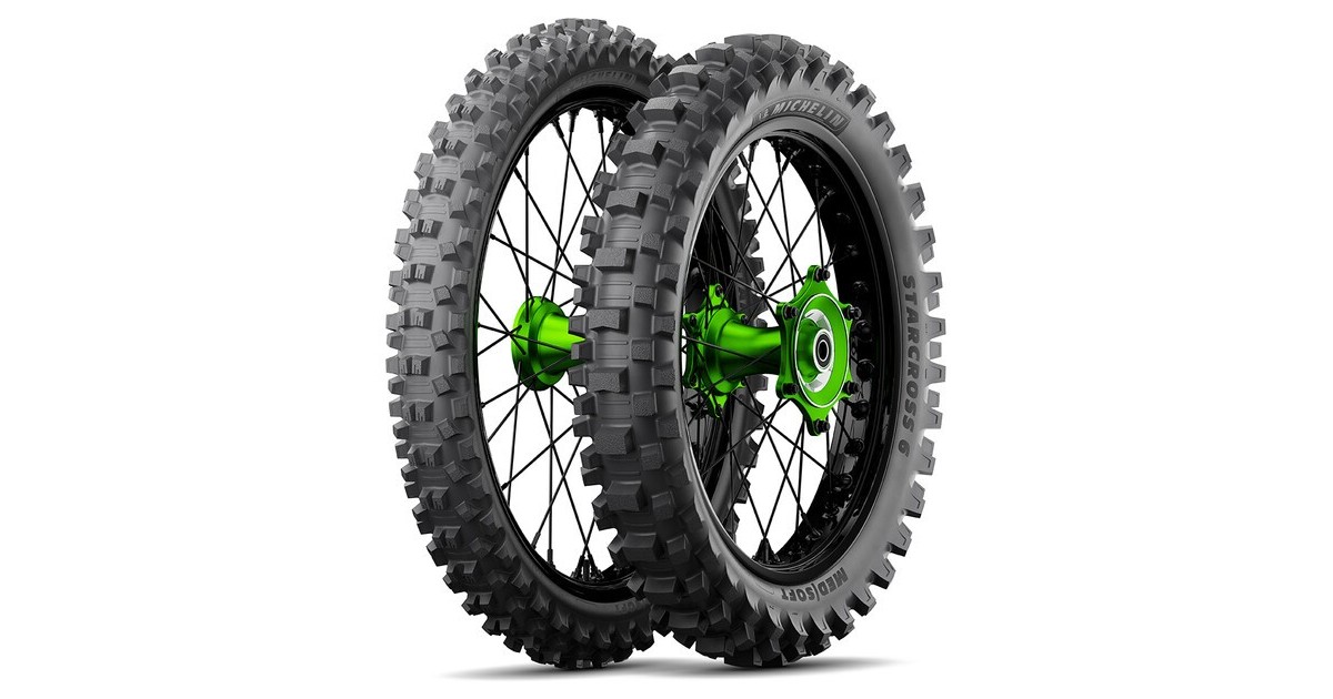 Pneu moto,  Michelin STARCROSS 6 SAND Rear  110/90-19   62M TT NHS