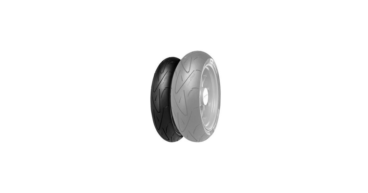 Pneu moto,  Continental ContiSportAttack 120/70ZR17 58W TL