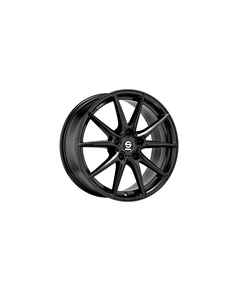 Jante ALU, SPARCO DRS/GB/ET50 GLOSS BLACK, 8X18 5/108 ET50, Alésage 63.40