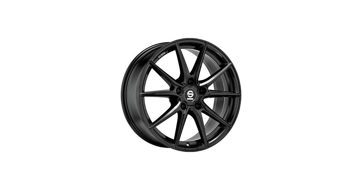 Jante ALU, SPARCO DRS/GB/ET50 GLOSS BLACK, 8X18 5/108 ET50, Alésage 63.40