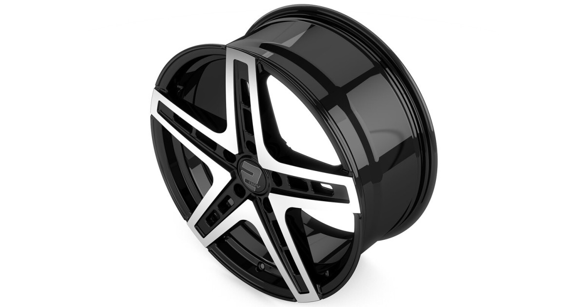 Jante ALU, Wheelworld - 2DRV WH38 SP+ Noir /Face polie 9.5X22 5/112 ET42, Alésage 66.6