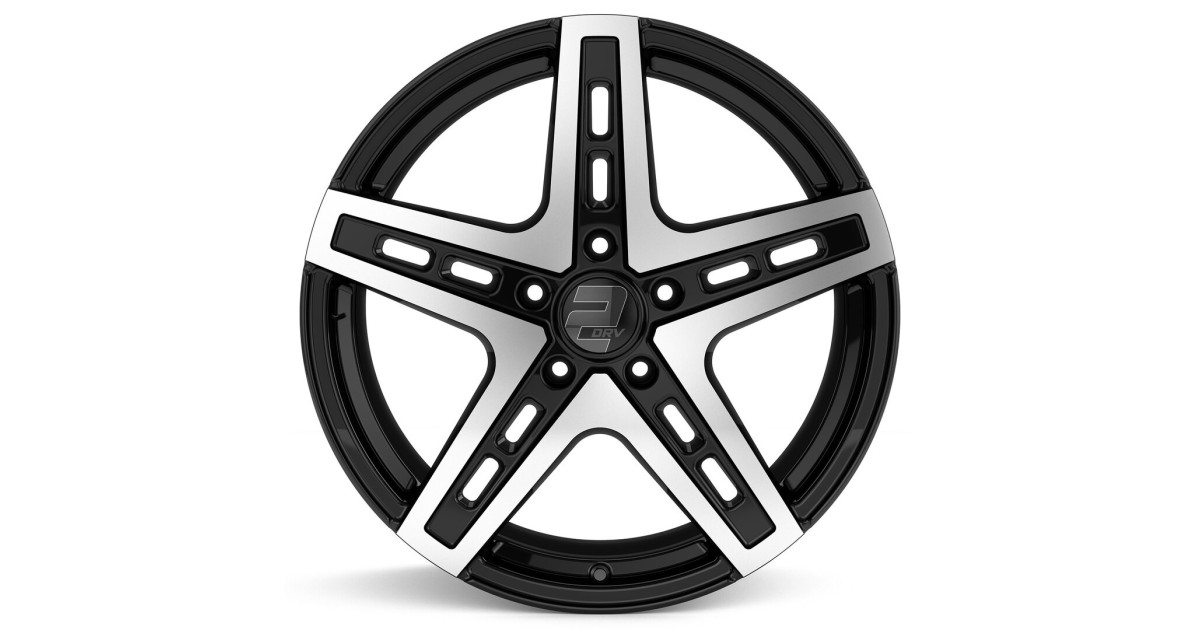 Jante ALU, Wheelworld - 2DRV WH38 SP+ Noir /Face polie 9.5X22 5/112 ET58, Alésage 66.6