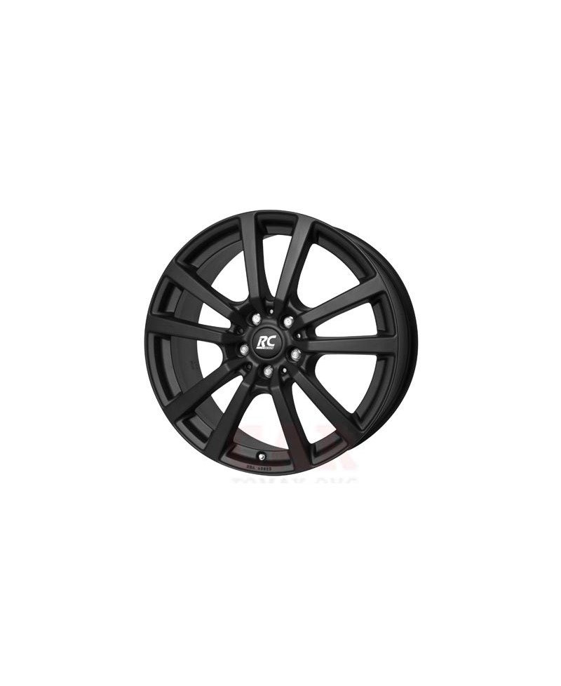 Jante ALU, RC-Design RC25/SKM/ET42.5 schwarz-matt lackiert, 8X18 5/108 ET42.5, Alésage 63.40