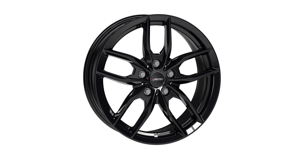 Jante Alu Autec Bavaris Black 7x17 5x112 ET47 , Alésage 66.6