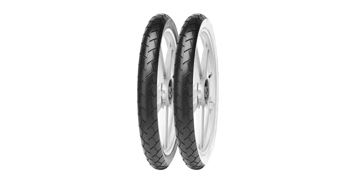 Pneu mobylette,  Mitas MC 11 REAR 2 1/2-17 43J TL/TT