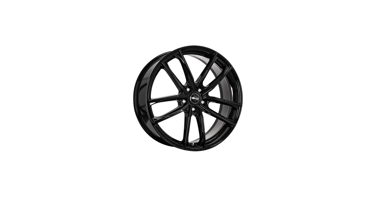 Jante ALU, Brock B38/SG/ET40 schwarz lackiert, 8X18 5/110 ET40, Alésage 65.10
