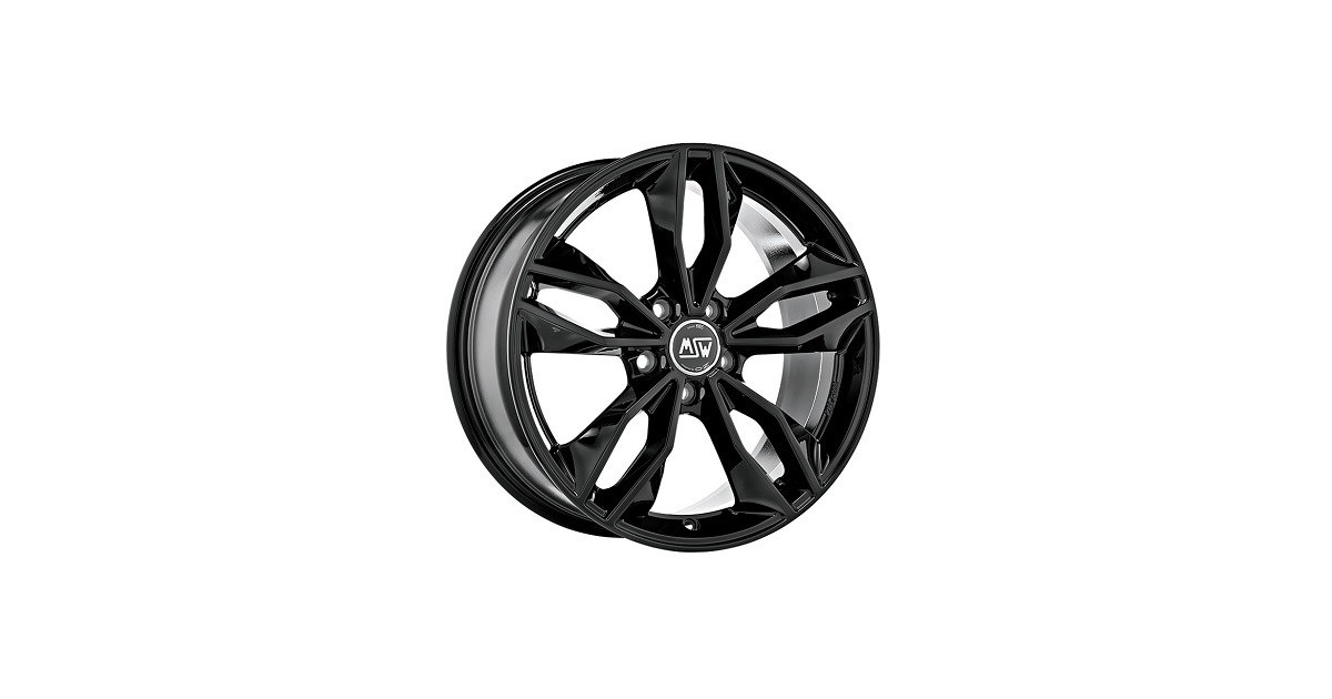 Jante ALU, MSW 71/GB/ET40 GLOSS BLACK, 8X18 5/110 ET40, Alésage 65.06