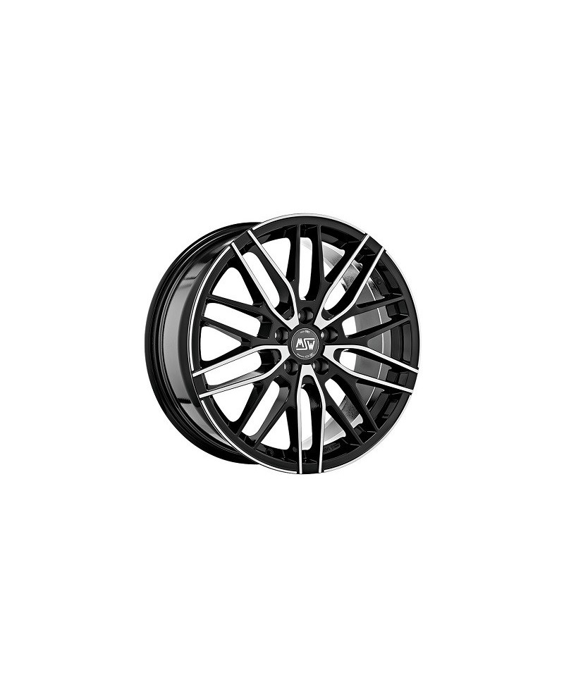 Jante ALU, MSW 72/GBFP/ET40 GLOSS BLACK F. POL., 8X18 5/110 ET40, Alésage 65.06