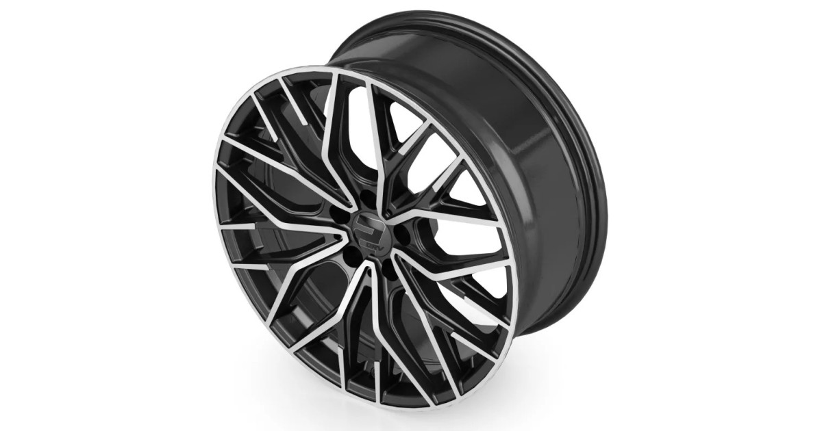 Jante ALU, Wheelworld - 2DRV WH37 DGMP+ Dark Gunmetal / Face polie  8.5X19 5/112 ET48, Alésage 66.6
