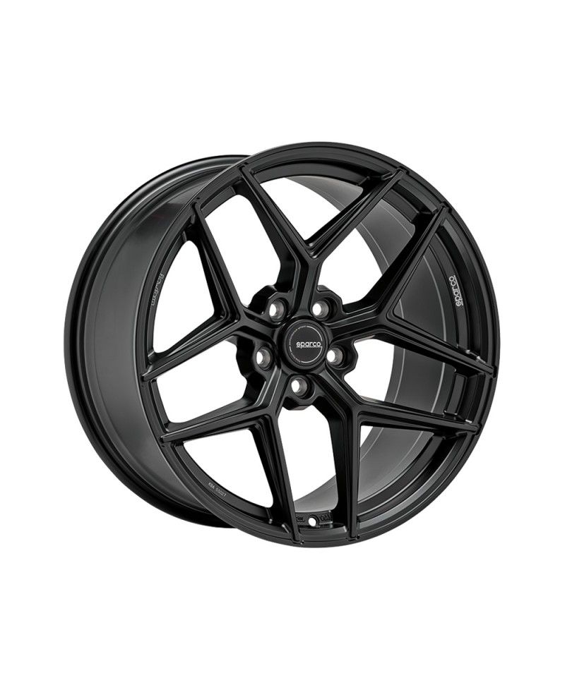 Jante ALU, SPARCO FF3 MB MATT BLACK 8.5X18 5/112 ET38, Alésage 73.1