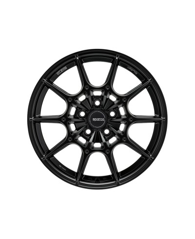 Jante ALU, SPARCO  FF2 MB MATT BLACK 8.5X18 5/100 ET45, Alésage 63.4