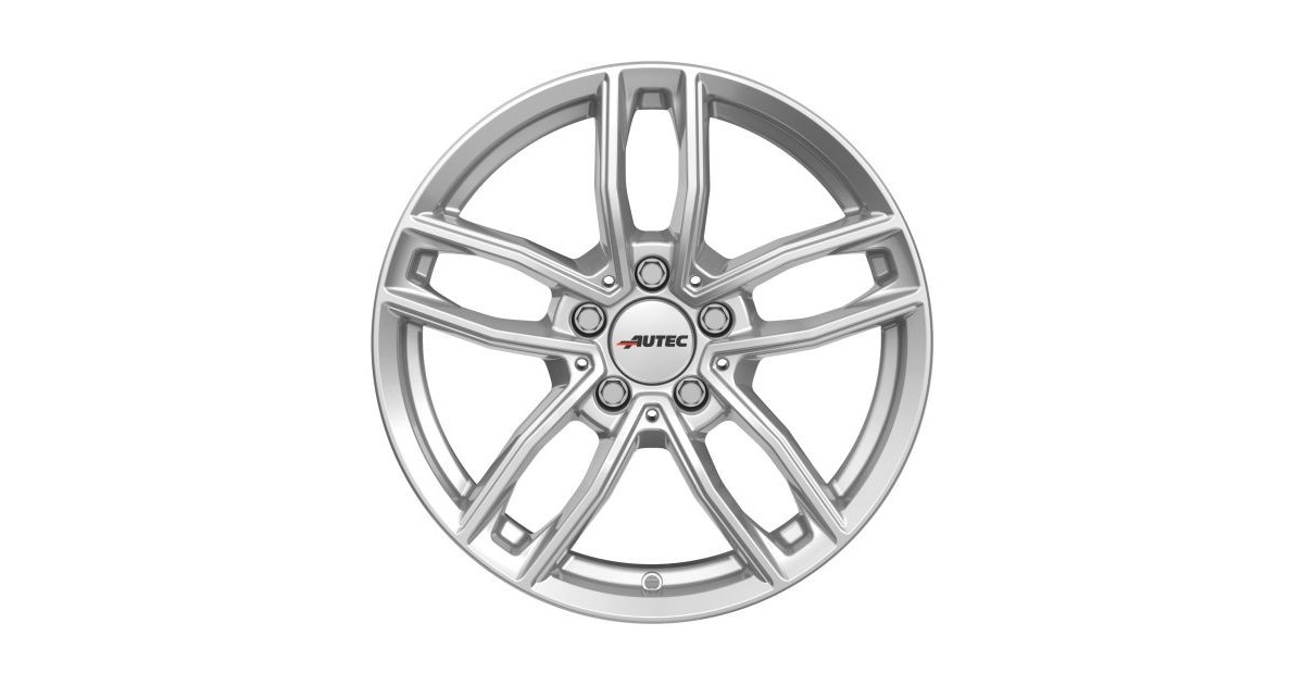 Jante Alu  AUTEC Mercador - Argent brillant 6,5x16 5x112 ET44 , Alésage 66.6